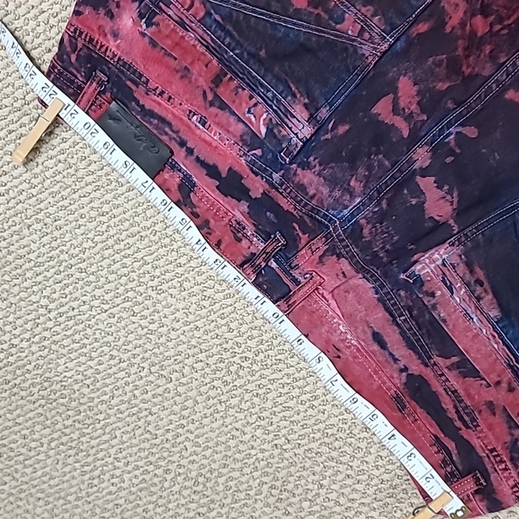 NWOT A. TIZIANO TYE DYE RIDING JEANS - Picture 13 of 15